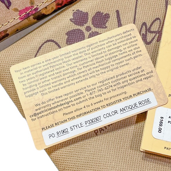 Patricia Nash Leather Granada Crossbody Bag - Picture 7 of 9